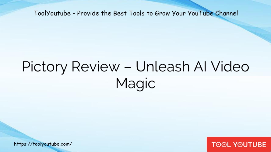 Pictory Review – Unleash AI Video Magic